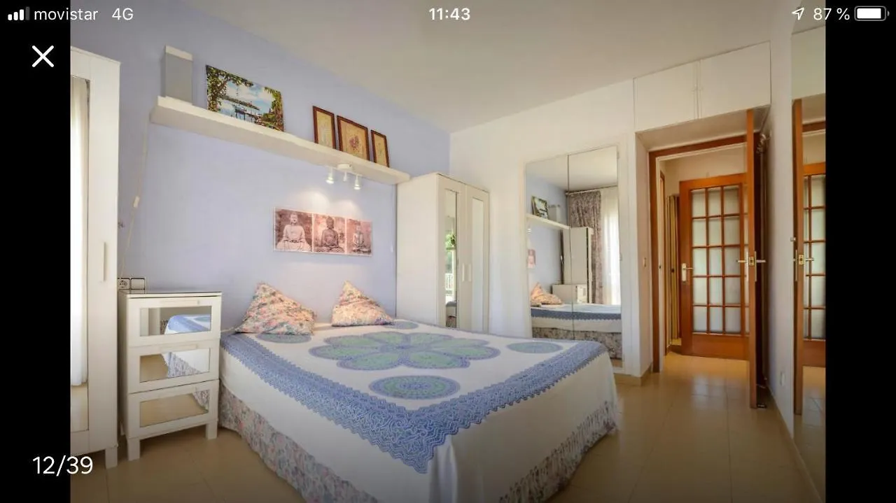 Romantico Piso De La Playa Fenals Daire Lloret de Mar
