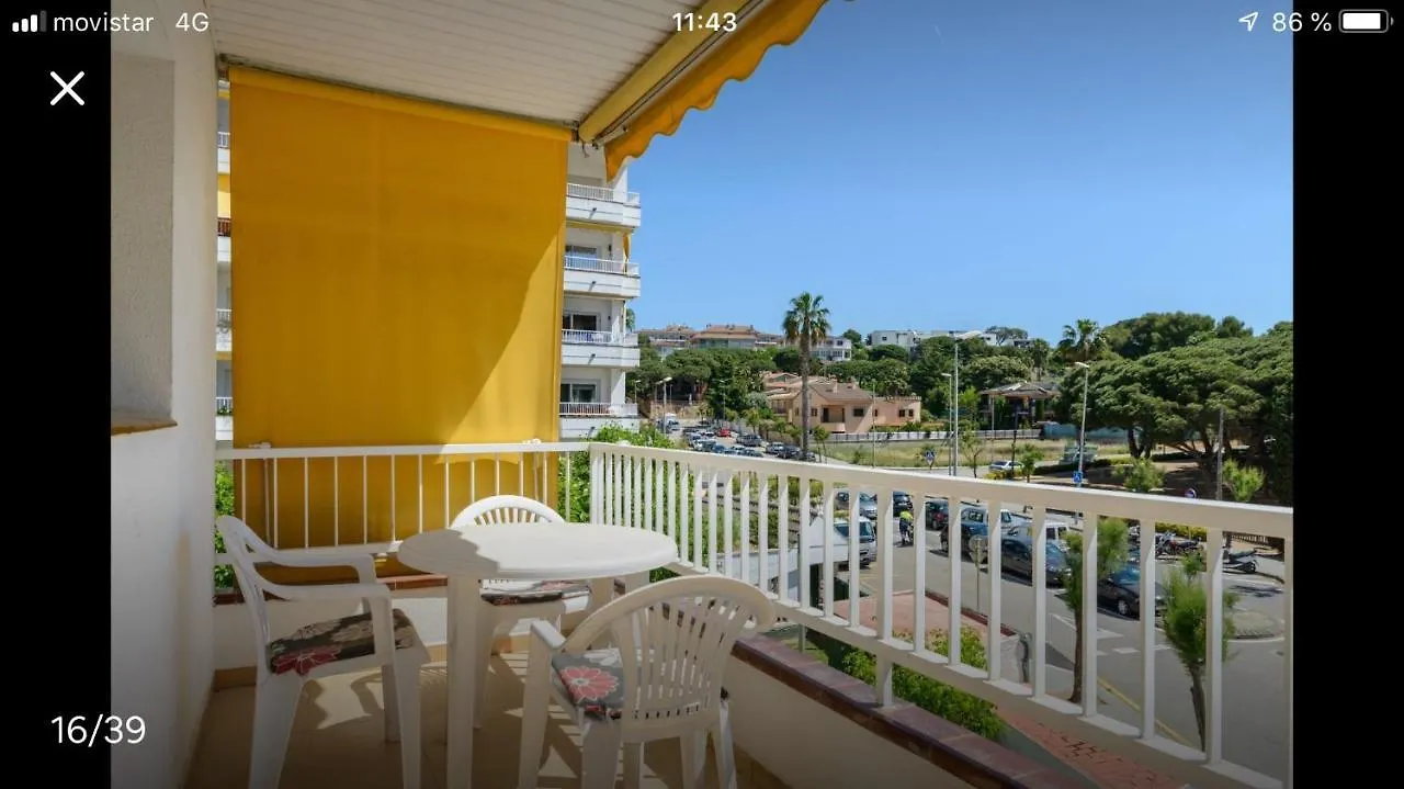 Romantico Piso De La Playa Fenals Daire Lloret de Mar 0*,